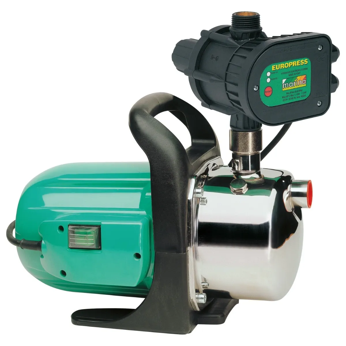 Pompe de surface auto-amorçante centrifuges en inox MARINA SM CRE